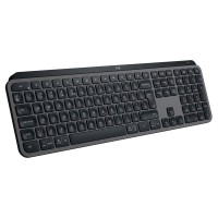 Клавіатура бездротова MX Keys S, UA, графітова Logitech (920-011593)