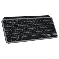 Клавіатура бездротова MX Keys Mini для Mac Illuminated, UA, Space Grey Logitech (920-012652)