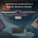 Клавіатура бездротова MX Keys Mini для Mac Illuminated, UA, Space Grey Logitech (920-012652)