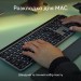 Клавіатура бездротова MX Keys S для Mac, UA, світло-сіра Logitech (920-011638)