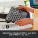 Клавіатура бездротова WL/BT Signature K650, UA, графітова Logitech (920-010945)