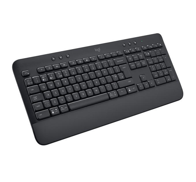 Клавіатура бездротова WL/BT Signature K650, UA, графітова Logitech (920-010945)