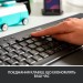Клавіатура бездротова WL/BT Signature K650, UA, графітова Logitech (920-010945)