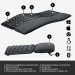 Клавіатура бездротова Ergo K860, UA, чорна Logitech (920-010108)