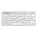 Клавіатура бездротова Pebble K380s Multi-Device, UA, біла Logitech (920-011852)