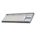 Клавіатура бездротова G515 TKL Lightspeed Tactile, UA, біла Logitech (920-012539)