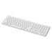 Клавіатура бездротова K950, UA, біла Logitech (920-012466)