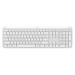 Клавіатура бездротова K950, UA, біла Logitech (920-012466)