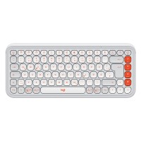 Клавіатура бездротова POP Icon Keys, UA, біла Logitech (920-013072)