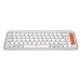 Клавіатура бездротова POP Icon Keys, UA, біла Logitech (920-013072)