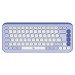 Клавіатура бездротова POP Icon Keys, UA, лілова Logitech (920-013074)
