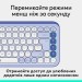Клавіатура бездротова POP Icon Keys, UA, лілова Logitech (920-013074)
