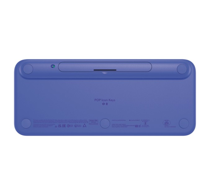 Клавіатура бездротова POP Icon Keys, UA, лілова Logitech (920-013074)