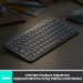 Клавіатура бездротова MX Keys Mini для Mac Illuminated, UA, світло-сіра Logitech (920-010526)