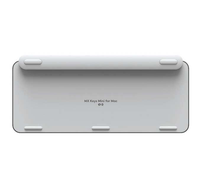 Клавіатура бездротова MX Keys Mini для Mac Illuminated, UA, світло-сіра Logitech (920-010526)