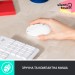 Комплект клавіатура та миша бездротовий MK295 Silent Combo, UA, білий Logitech (920-009824)