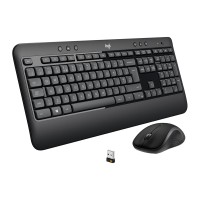 Комплект клавіатура та миша бездротовий MK540 Advanced Combo, UA, чорний Logitech (920-008685)