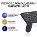 Комплект клавіатура та миша бездротовий Pebble 2 Combo, UA, графітовий Logitech (920-012239)