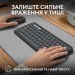 Комплект клавіатура та миша бездротовий Pebble 2 Combo, UA, графітовий Logitech (920-012239)