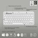 Комплект клавіатура та миша бездротовий Pebble 2 Combo, UA, білий Logitech (920-012240)