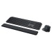 Комплект клавіатура та миша бездротова MX Keys S Combo, UA, графітовий Logitech (920-011614)