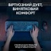 Комплект клавіатура та миша бездротова MX Keys S Combo, UA, графітовий Logitech (920-011614)