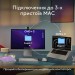 Комплект клавіатура та  миша бездротовий WL/BT MX Keys S Combo для Mac, UA, Space Grey Logitech (920-012845)