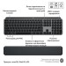 Комплект клавіатура та  миша бездротовий WL/BT MX Keys S Combo для Mac, UA, Space Grey Logitech (920-012845)