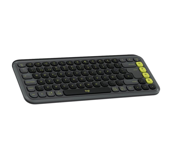 Комплект клавіатура та миша бездротовий POP Icon Combo, UA, графітовий Logitech (920-013156)