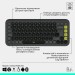 Комплект клавіатура та миша бездротовий POP Icon Combo, UA, графітовий Logitech (920-013156)