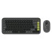 Комплект клавіатура та миша бездротовий POP Icon Combo, UA, графітовий Logitech (920-013156)