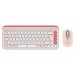 Комплект клавіатура та миша бездротовий POP Icon Combo, UA, рожевий Logitech (920-013142)