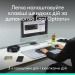 Комплект клавіатура та миша бездротовий POP Icon Combo, UA, рожевий Logitech (920-013142)