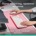 Комплект клавіатура та миша бездротовий POP Icon Combo, UA, рожевий Logitech (920-013142)