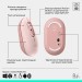 Комплект клавіатура та миша бездротовий POP Icon Combo, UA, рожевий Logitech (920-013142)