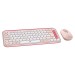 Комплект клавіатура та миша бездротовий POP Icon Combo, UA, рожевий Logitech (920-013142)