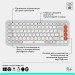 Комплект клавіатура та миша бездротовий POP Icon Combo, UA, білий Logitech (920-013141)