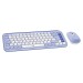 Комплект клавіатура та миша бездротовий POP Icon Combo, UA, ліловий Logitech (920-013078)