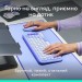 Комплект клавіатура та миша бездротовий POP Icon Combo, UA, ліловий Logitech (920-013078)