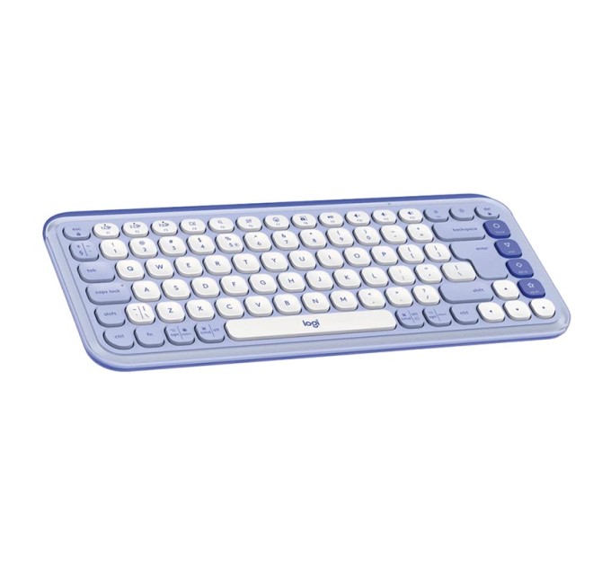 Комплект клавіатура та миша бездротовий POP Icon Combo, UA, ліловий Logitech (920-013078)