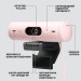 Веб-камера Brio 500, рожева Logitech (960-001421)