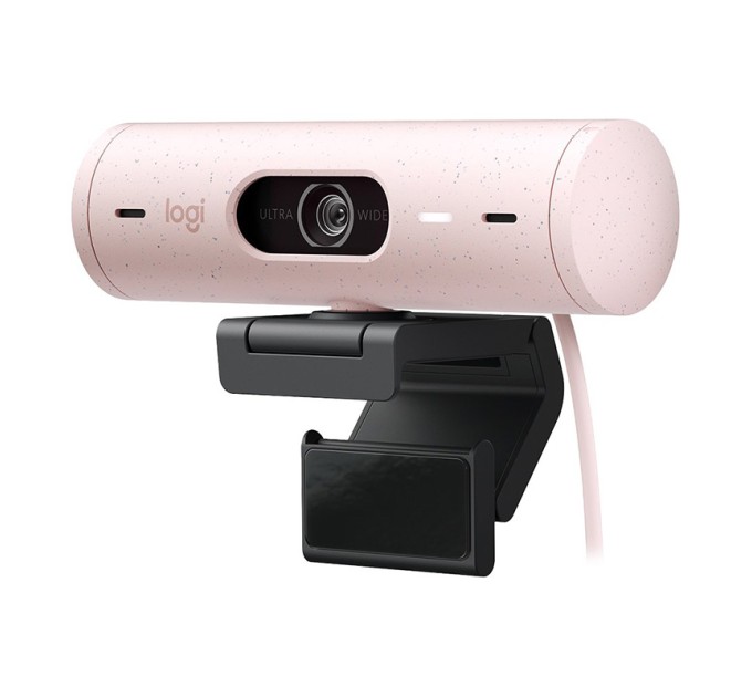 Веб-камера Brio 500, рожева Logitech (960-001421)