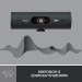 Веб-камера Brio 500, графітова Logitech (960-001422)