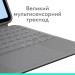 Клавіатура-чохол Combo Touch для iPad Air 13" (M2), US, Oxford grey Logitech (920-012618)