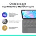 Клавіатура-чохол Combo Touch для iPad Air 13" (M2), US, Oxford grey Logitech (920-012618)