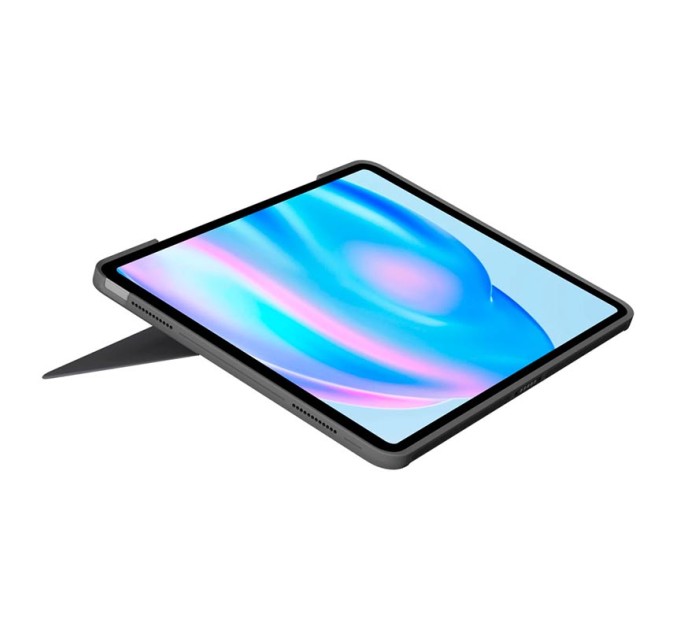 Клавіатура-чохол Combo Touch для iPad Air 13" (M2), US, Oxford grey Logitech (920-012618)