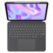 Клавіатура-чохол Combo Touch для iPad Pro 13" (M4), US, графітова Logitech (920-012833)