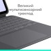 Клавіатура-чохол Combo Touch для iPad Pro 13" (M4), US, графітова Logitech (920-012833)