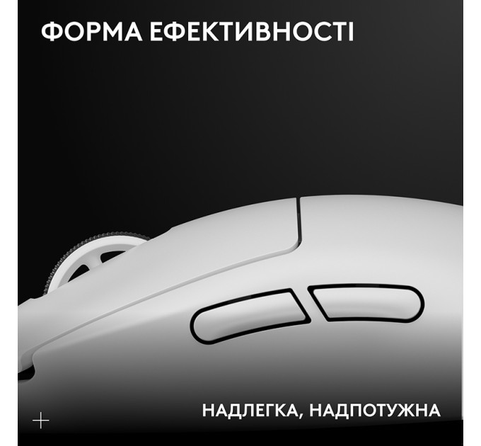 Миша бездротова G Pro X Superlight 2 Lightspeed, біла Logitech (910-006638)