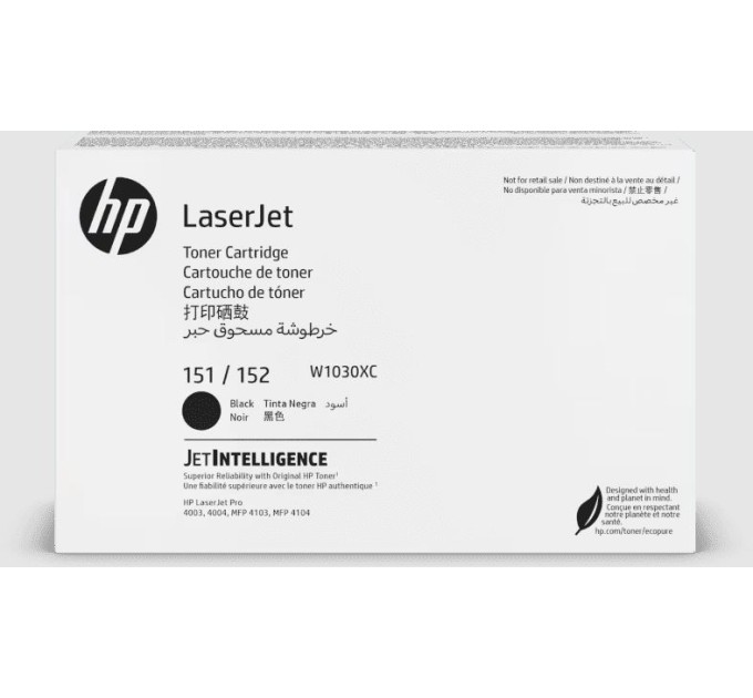 Картридж W1030XC чорний HP (W1030XC)